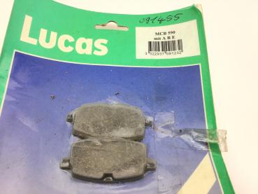 Lucas MCB 590 BMK VA Evolis Zest Comet 80,50 Bremsbeläge Brake Neu