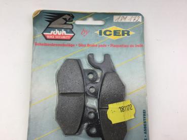 ICER 110172 DEL/TRAS Gagiva,Kawasaki,Yamaha Bremsbeläge Bremsklötze Brake