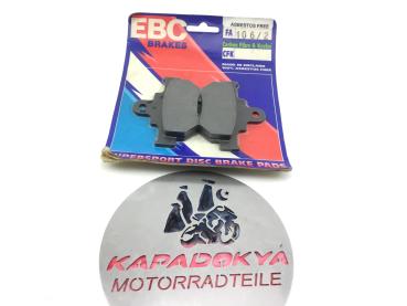 YAMAHA EBC FA106 2 Bremsbeläge Brake vorne DR600 85,89