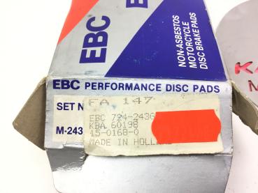 EBC FA147,M243,KBA60198,724-243G Bremsbeläge Bremsklötze Brake