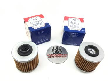 Honda XL,XR,XBR,CBX,250,350,500,600,650 2X Ölfilter MIW H1008 15412-KFO-010