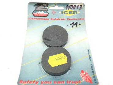 ICER 110013 DEL Kawasaki, Suzuki Bremsbeläge Bremsklötze Brake