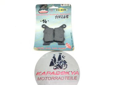 ICER 110268 TRASERA BMW,KTM,GASGAS,Husaberg,TM Bremsbeläge Bremsklötze Brake