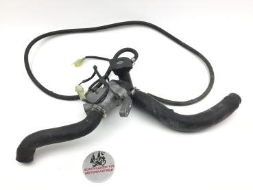 Suzuki GSXR 750 W 92-95 (GR7BB) Kühlerthermostat Thermostat Gehäuse Schlauch