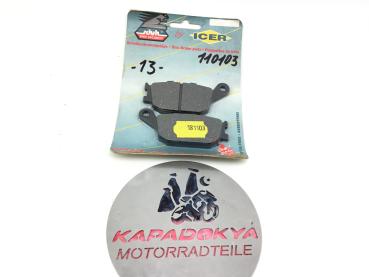 ICER 110103 DEL/TRAS Honda CBR600,NH90 Bremsbeläge Bremsklötze Brake