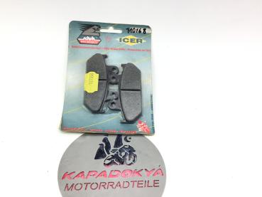 ICER 110168 Honda CD 250,NX650 VT XL600 GL1500 Bremsbeläge Bremsklötze Brake