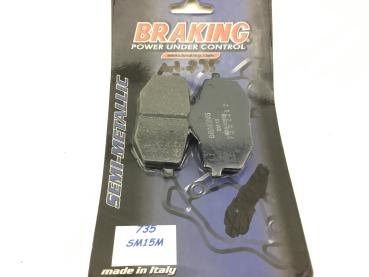 Semi-Metallic 735 SM15M Bremsbeläge Bremsklötze Brake Neu