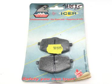 ICER 110575 DELAN Yamaha Bremsbeläge Bremsklötze Brake