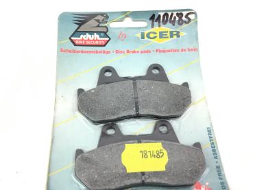 ICER 110485 DEL,TRAS Honda VT,GT,VF,XBR,GB,500 Bremsbeläge Bremsklötze 81-85