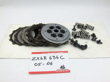 Kawasaki ZX-6R ZX636C 05-06 Motor Kupplung Lamellen Scheiben