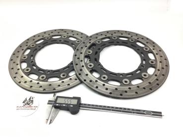 Yamaha Thunderace YZF1000R 4WD Bremsscheibe 5,55mm disc brake vorne R-L original