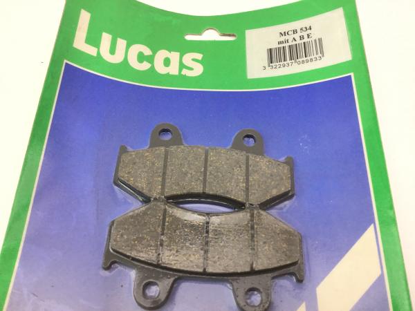 Lucas MCB 534 VA MTX,CR,CB,XR,XL,NSR Bremsbeläge Brake Neu