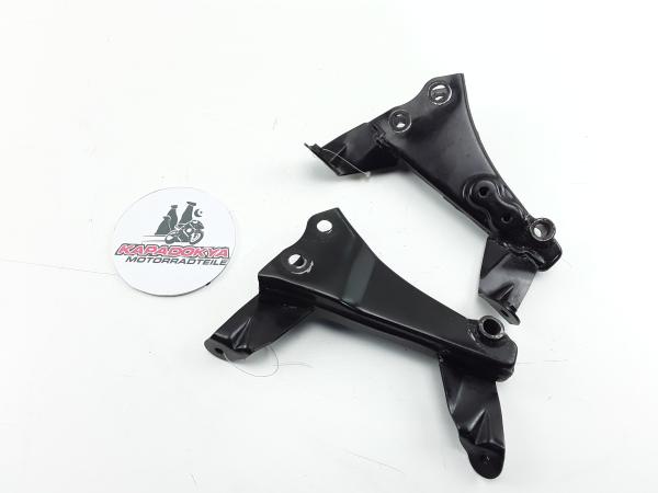 Kawasaki ZX-250 ZX 250 R Bj.09 Ninja Motorhalter Halterung vorne links & rechts