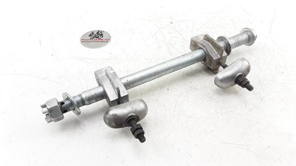 Kawasaki ER-6F Bj.09 - 11 Achse Kettenspanner hinten