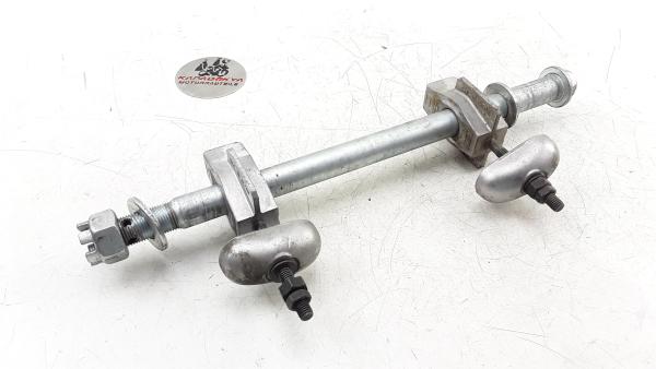 Kawasaki ER-6F Bj.09 - 11 Achse Kettenspanner hinten