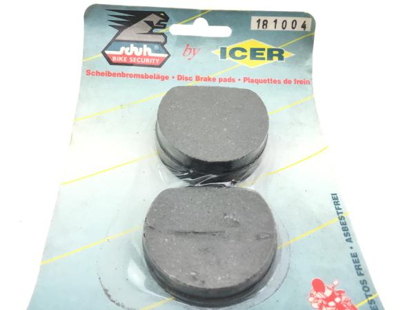 ICER 181004 Honda 110004 DEL Bremsbeläge Brake Neu