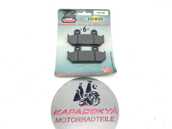 ICER 110156 DEL Honda CBR600 Bremsbeläge Bremsklötze Brake