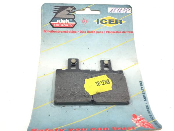 ICER 110288 DEL Alfer,Aprilia,Benelli,Bimota,Beta,Gagiva,Ducati Bremsbeläge Bremsklötze Brake