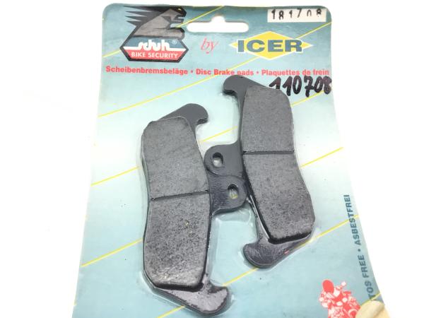 ICER 110708 DEL Yamaha,Gagiva,Husquvarna Bremsbeläge Bremsklötze Brake