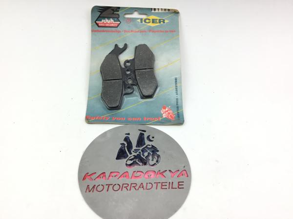 ICER 110108 DEL Aprilia,Pegaso,Rx,50,125 Bremsbeläge Bremsklötze Brake