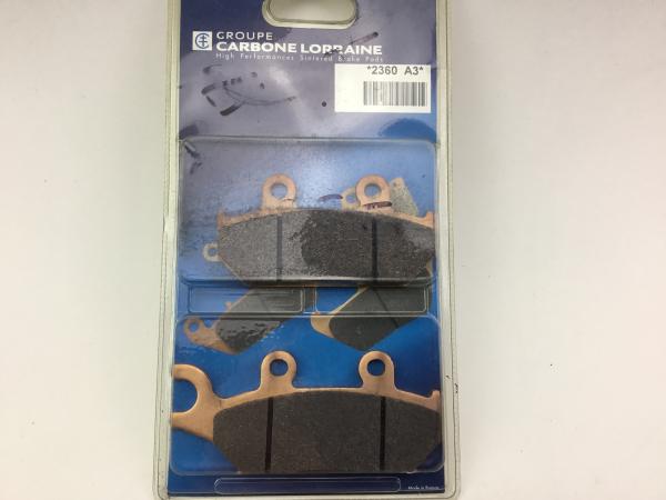 Carbone Lorraine 2360 A3 Bremsbeläge Brake Neu