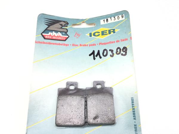 ICER 110309 DELANTE Piaggio,Sfera50,125 RTS Bremsbeläge Bremsklötze Brake