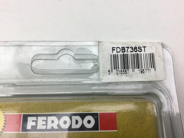 FERODO FDB736ST Bremsbeläge Bremsklötze Brake Neu