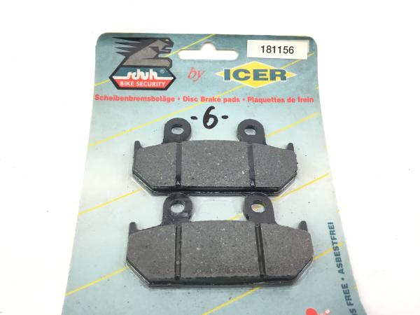 ICER 110156 DEL Honda CBR600 Bremsbeläge Bremsklötze Brake