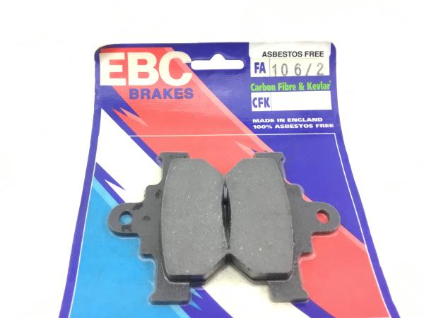 YAMAHA EBC FA106 2 Bremsbeläge Brake vorne DR600 85,89