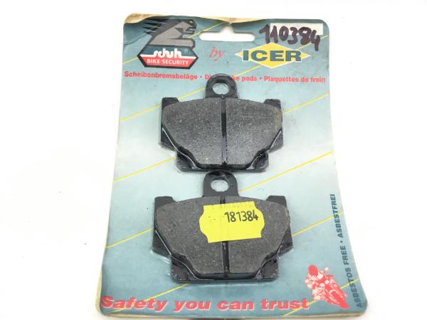 ICER 110384 DEL/TRAS Yamaha Bremsbeläge Bremsklötze Brake