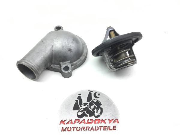 Yamaha R6 RJ03 99-02 Motor Thermostat Gehäuse Wasserflansch