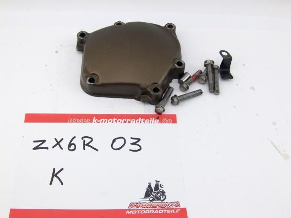 Kawasaki ZX6R ZX600 K Motor Zündungsdeckel Motordeckel rechts