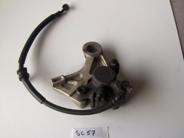 Honda CBR 1000 RR Fireblade SC57 Bremssattel Bremszange Halter Bremsleitung Bremsschlauch hinten