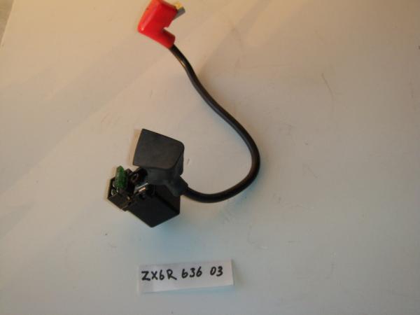 Kawasaki ZX-6R ZX636B 03-05 Batteriekabel Magnetschalter Anlasserrelais