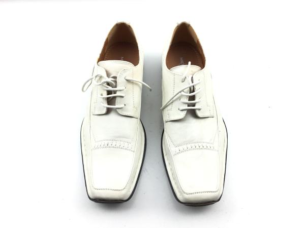 Herren Freizeitschuhe Business Leder Weiß Schuhe Größe 42