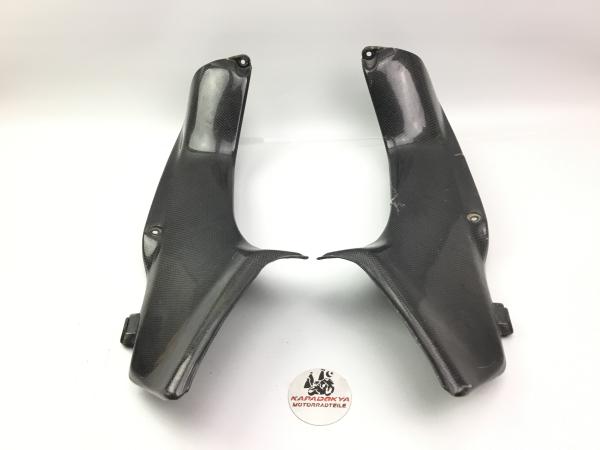 Ducati Monster 916 S4 Luftkanalabdeckungen,Blende Carbon R-L